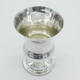 George IV Sterling Silver Engraved Wine Goblet or Chalice Antique 1828 London