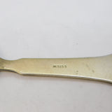 Aksel Holmsen Norwegian Sterling Silver Gilt & Enamel Caddy Spoon Antique c1920