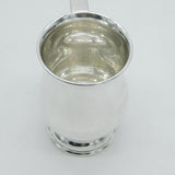 Sterling Silver Baluster Christening Mug or Tankard Vintage 1971 Birmingham