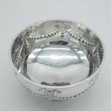 George III Sterling Silver Swags & Bow Pattern Rose Bowl Antique 1803 London