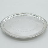 George III Sterling Silver Bright Cut Teapot Stand Antique 1794 London