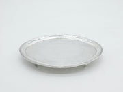George III Sterling Silver Bright Cut Teapot Stand Antique 1794 London