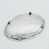 George III Sterling Silver Bright Cut Teapot Stand Antique 1794 London