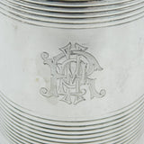 George III Sterling Silver Monogram One Pint Tankard Antique 1803 London