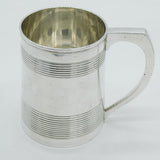 George III Sterling Silver Monogram One Pint Tankard Antique 1803 London