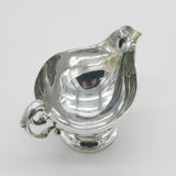 Edwardian Sterling Silver Acanthus Pattern Cream Jug Antique 1904 Sheffield