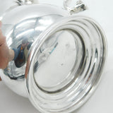 Edwardian Sterling Silver Baluster Form Pint Tankard Antique 1904 London