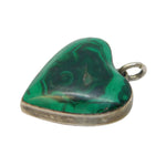 Victorian Scottish Malachite Pendant Antique Jewellery