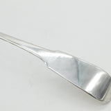 George III Scottish Provincial Sterling Silver Serving Ladle Antique c1820