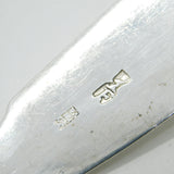 George III Scottish Provincial Sterling Silver Serving Ladle Antique c1820
