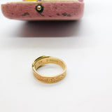 Victorian 9ct Gold, Black Enamel, Turquoise & Seed Pearl Mourning Ring 1886