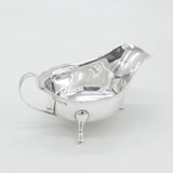 Sterling Silver Paw Foot Sauce or Gravy Boat 1966 Sheffield Vintage Viner's