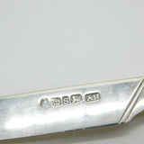 George III Boxed Sterling Silver Christening Cutlery Set Antique 1807 Sheffield