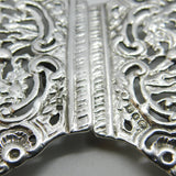 Victorian Sterling Silver Classical Cherub Pattern Nurses Buckle 1897 Birmingham