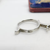 Georgian Sterling Silver Scrolled Sugar Nips c1770 William & Aaron Lestourgeon
