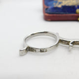 Georgian Sterling Silver Scrolled Sugar Nips c1770 William & Aaron Lestourgeon