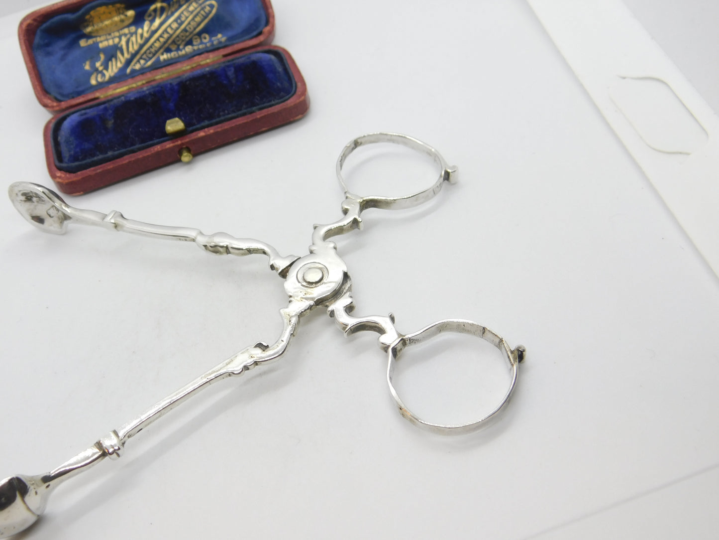 George II Sterling Silver Sugar Nips c1750 London John Harvey I Georgian