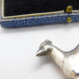 Georgian Sterling Silver Sitting Greyhound Trophy Finial Antique 1832 London