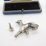 Georgian Sterling Silver Sitting Greyhound Trophy Finial Antique 1832 London