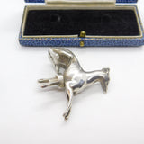 Georgian Sterling Silver Sitting Greyhound Trophy Finial Antique 1832 London