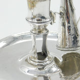 Georgian Sterling Silver Go-to-Bed Chamberstick 1770 William Cripps London
