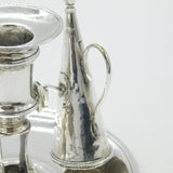 Georgian Sterling Silver Go-to-Bed Chamberstick 1770 William Cripps London