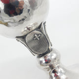 Swiss Sterling Silver Planished Chalice Rutli 1963 Founding of Switzerland 1960s