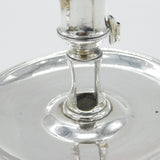 Georgian Sterling Silver Go-to-Bed Chamberstick 1770 William Cripps London