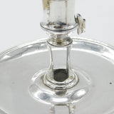 Georgian Sterling Silver Go-to-Bed Chamberstick 1770 William Cripps London