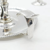 Georgian Sterling Silver Go-to-Bed Chamberstick 1770 William Cripps London