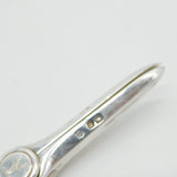 Victorian Sterling Silver Stag Crest Grape Scissors Antique 1886 London