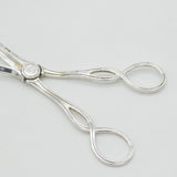Victorian Sterling Silver Stag Crest Grape Scissors Antique 1886 London