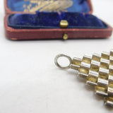 Finnish Sterling Silver Kupittaan Kulta Honeycomb Pendant Mid-Century c1950