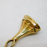 George III Sterling Silver Gilt Monogram Fob Seal Antique 1808 Sheffield T. Law