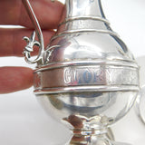 Boxed Victorian Sterling Silver Travelling Communion Set Antique 1877 London