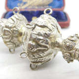 Victorian Sterling Silver Baby Whistle Teether George Unite c1850 Antique