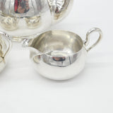 Victorian Sterling Silver Bachelors Three Piece Tea Set Antique 1872 London