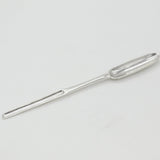 George II Sterling Silver Bone Marrow Scoop Spoon 1754 London John Gorham