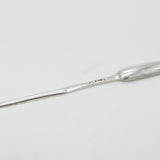 George II Sterling Silver Bone Marrow Scoop Spoon 1754 London John Gorham