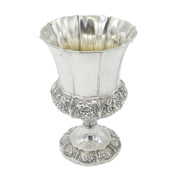 Large Georgian Sterling Silver Wine or Communion Chalice 1828 London Antique