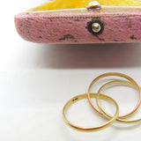 9ct Yellow, Rose & White Gold Trinity Ring Vintage c1970