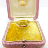 9ct Yellow Gold Wedding Band Ring 1987 Birmingham Vintage