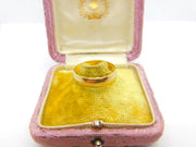 9ct Yellow Gold Wedding Band Ring 1987 Birmingham Vintage