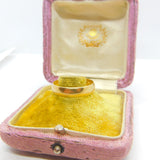 9ct Yellow Gold Wedding Band Ring 1987 Birmingham Vintage