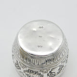 Victorian Sterling Silver Zodiac Sign Sweet Treat Bowl 1883 London Antique