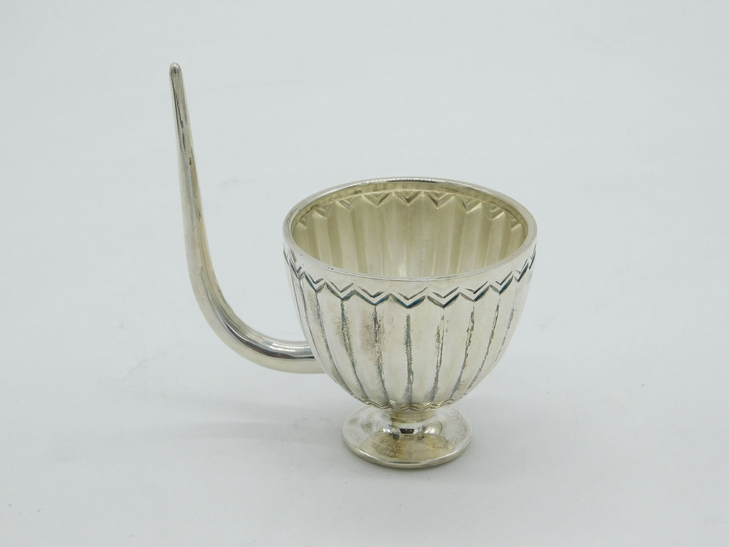 Lalaounis Greek Sterling Silver Ancient Style Wine Cup Vintage c1990