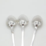 Georgian York Assay Sterling Silver Set of Table Spoons 1830 Barber & Whitwell