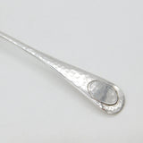 Arts & Crafts Planished Sterling Silver Serving Spoon 1927 Sheffield Antique