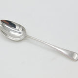 Georgian Sterling Silver Beaded Edge Serving Spoon 1773 London Antique