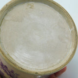 King William IV & Queen Adelaide Pearlware Coronation Mug Antique 1830 AF